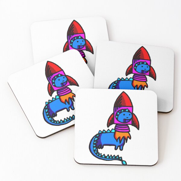 Item preview, Catastrophic Space Dinosaur designed and sold by DinoCatastrophe.