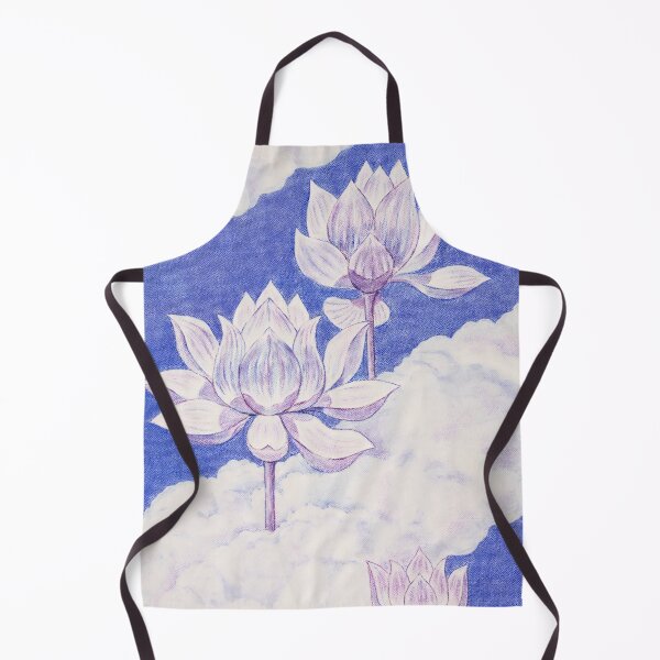 Item preview, White Lotuses designed and sold by Aerin Rariy.