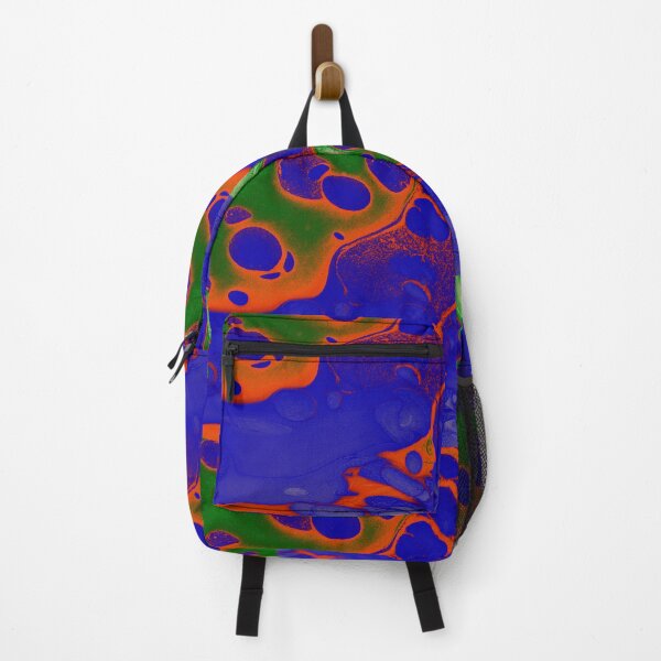 Item preview, Green And Blue Thermal Trippy Liquid Art  Acrylic Liquid Drip Art | Stoked Up Art designed and sold by StokedUpArt.