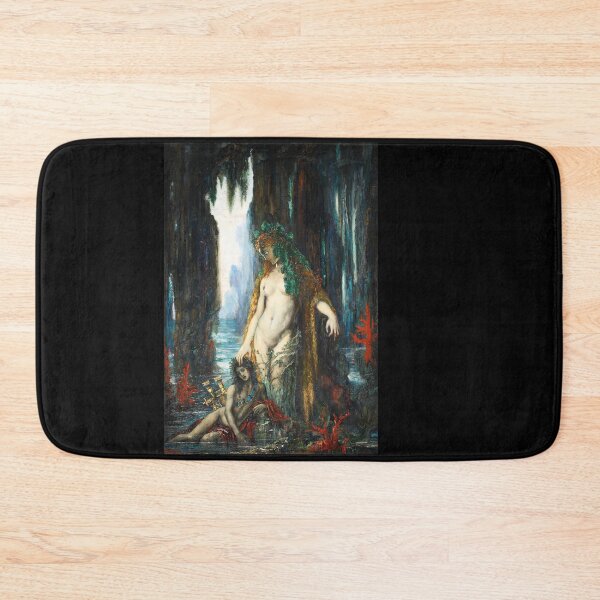 Item preview, The Poet and the Mermaid -Le Poète Et La Sirène, Gustave Moreau Mythology designed and sold by TeeARTHY.