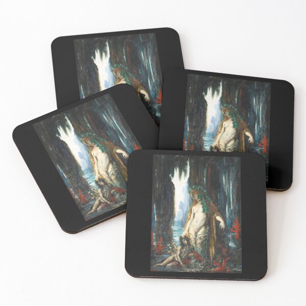 Item preview, The Poet and the Mermaid -Le Poète Et La Sirène, Gustave Moreau Mythology designed and sold by TeeARTHY.