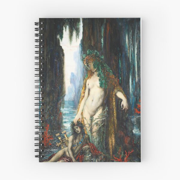 Item preview, The Poet and the Mermaid -Le Poète Et La Sirène, Gustave Moreau Mythology designed and sold by TeeARTHY.