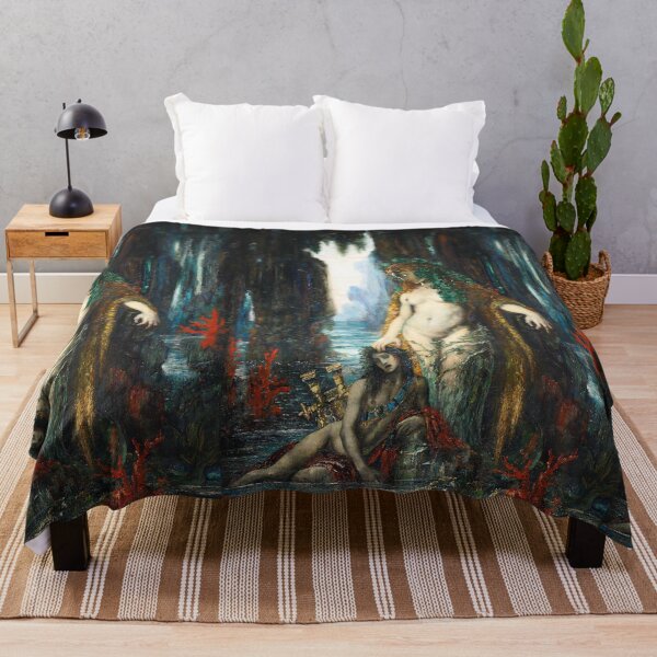 Item preview, The Poet and the Mermaid -Le Poète Et La Sirène, Gustave Moreau Mythology designed and sold by TeeARTHY.