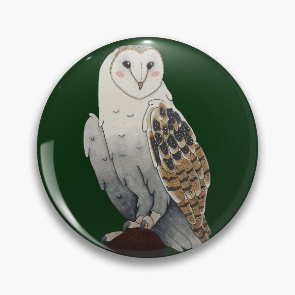 Item preview, Barn Owl Illustration designed and sold by NikaIllustrates.