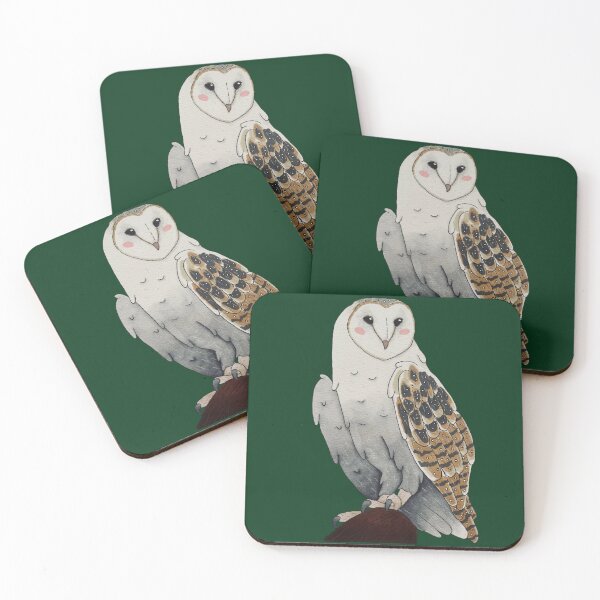Item preview, Barn Owl Illustration designed and sold by NikaIllustrates.