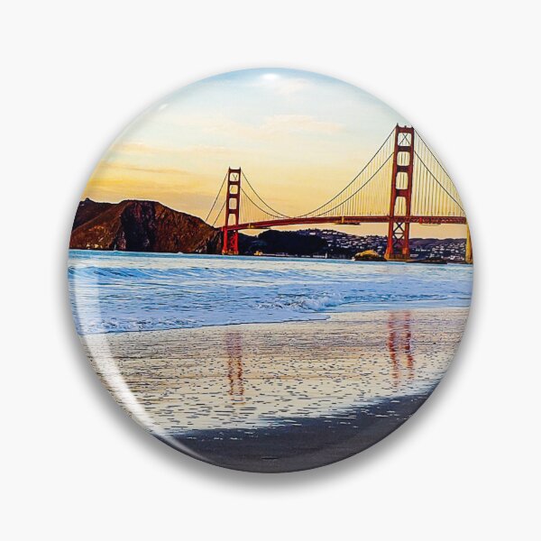 Item preview, Stay Gold (Puente Golden Gate en Baker Beach, San Francisco, California), Colección de fotografía personal designed and sold by Rex Wyld.