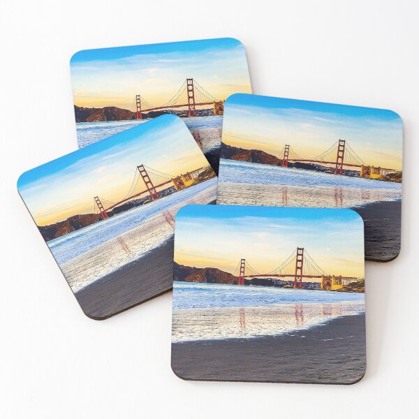 Artikelvorschau, Stay Gold (Golden Gate Bridge am Baker Beach, San Francisco, Kalifornien), Personal Photography Collection entworfen und verkauft von Rex Wyld.