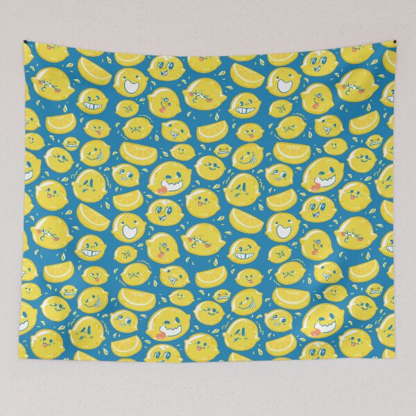 Item preview, Sour Lemons in Yellow designed and sold by Paigekotalik.