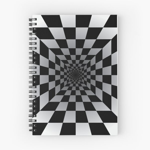 Item preview, Optical Illusion Infinite Hallway in Black and White designed and sold by DeliveryGeorge.