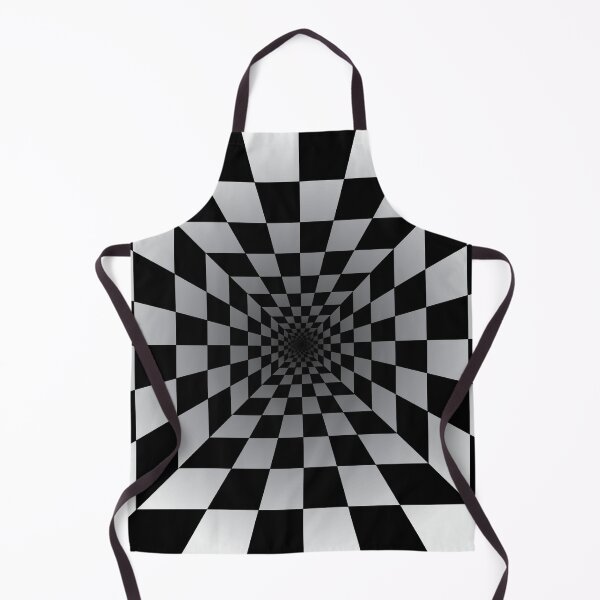 Item preview, Optical Illusion Infinite Hallway in Black and White designed and sold by DeliveryGeorge.