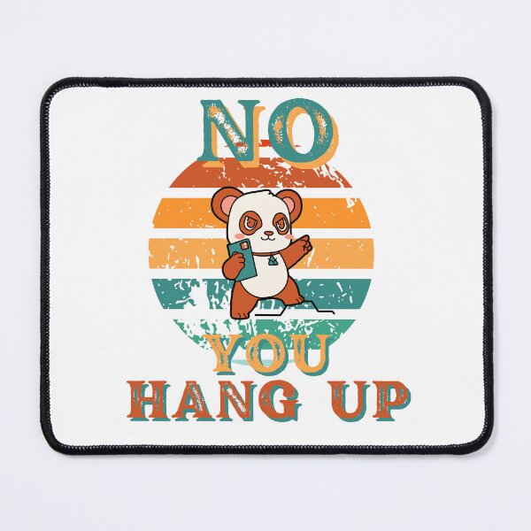 Item preview, Retro No You Hang Up Red Panda designed and sold by GarnersDesigns.