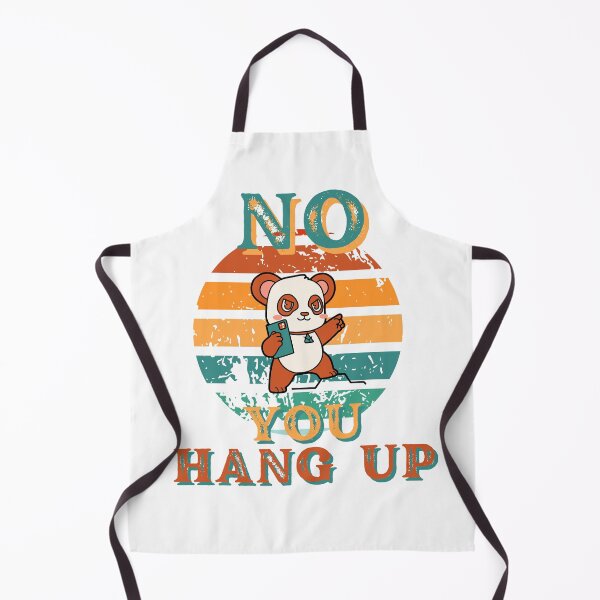Item preview, Retro No You Hang Up Red Panda designed and sold by GarnersDesigns.