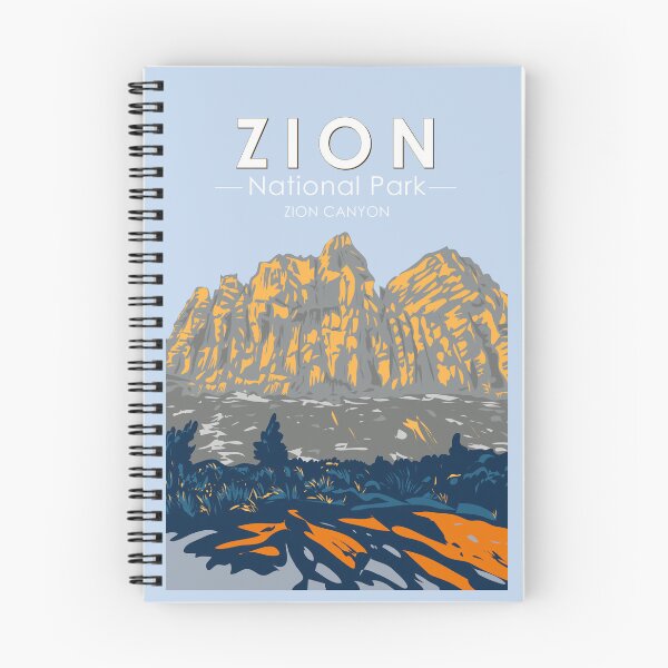 Item preview, Zion National Park Utah Zion Canyon Vintage designed and sold by KrisSidDesigns.