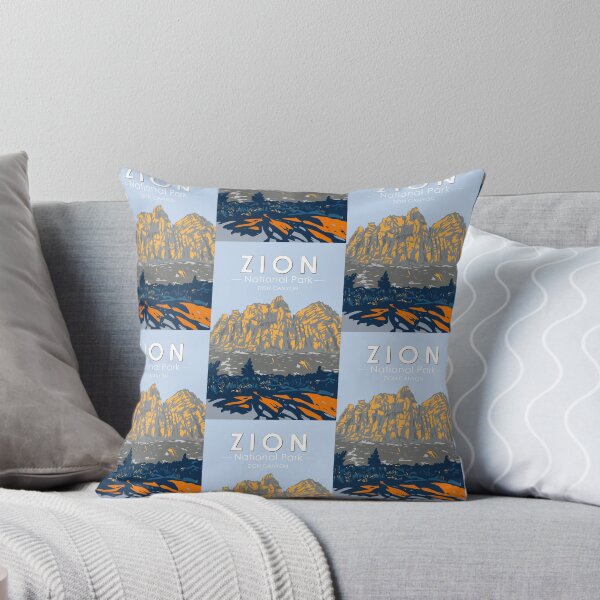 Item preview, Zion National Park Utah Zion Canyon Vintage designed and sold by KrisSidDesigns.
