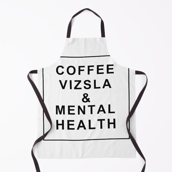 Item preview, Coffee vizsla and mental health,motivational quotes for dog owners,and coffee lovers designed and sold by randomdogshirt.