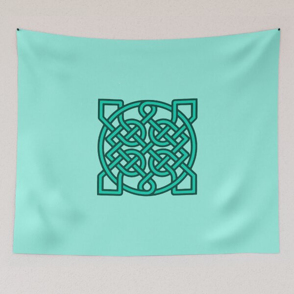 Item preview, Celtic Sailor's Knot, Turquoise, Aqua and Teal  designed and sold by Marymarice.