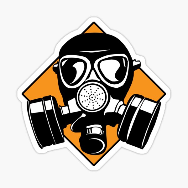 "Hazardous" Sticker for Sale by VASSdesign Redbubble