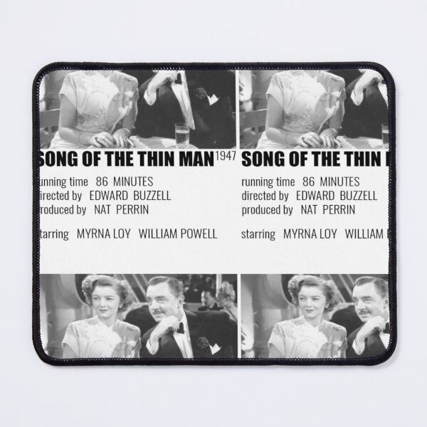 Item preview, Song of The Thin Man Alternative Poster designed and sold by rosesbwayshop.