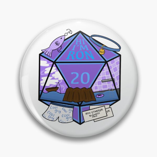 Item preview, Ron Stampler DNDADS D20 Design designed and sold by citrinecreates.