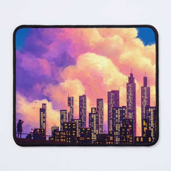 Item preview, Clouds over the city designed and sold by VaraZsolo.