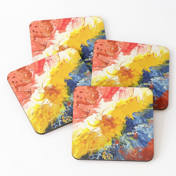 Item preview, Johanna 2 abstract acrylic painting on canvas designed and sold by Color Splash Gallery.