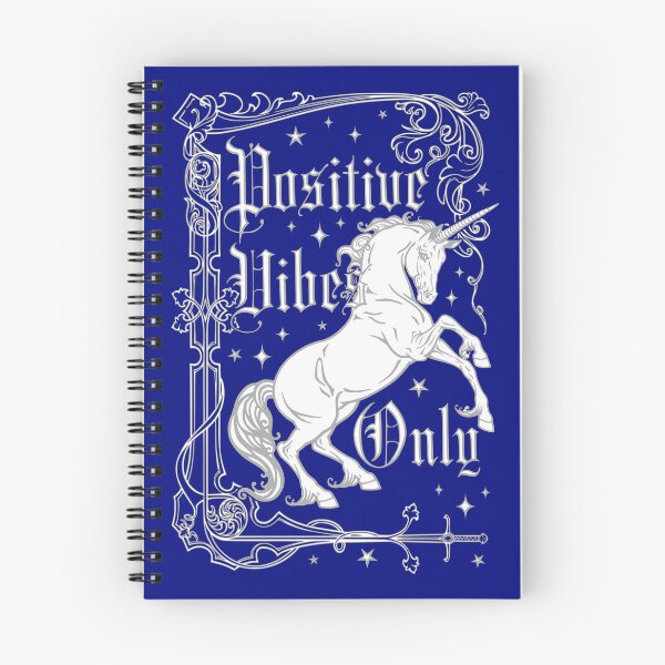 Item preview, Positive Vibes Only Unicorn designed and sold by RavenWake.