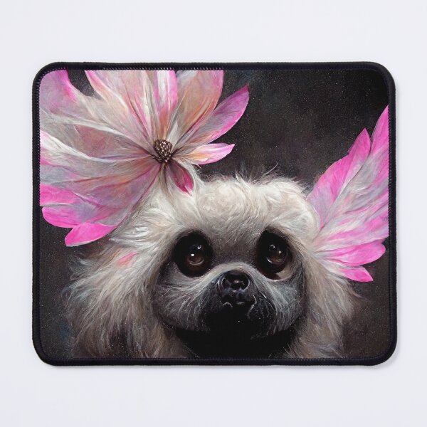 Item preview, Flower dog designed and sold by Sahar Tabrizi.