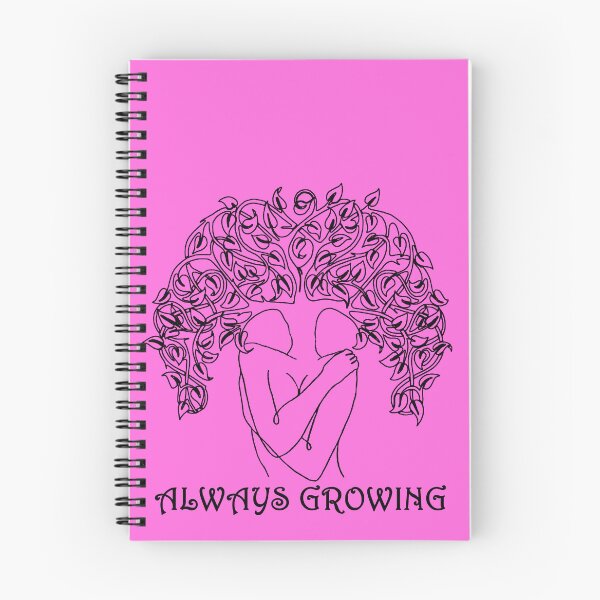 Item preview, Always Growing-Woman Power Positivity designed and sold by WickedNiceTees.