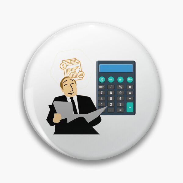 Item preview, Cool Accountant and Calculator designed and sold by silviaol.