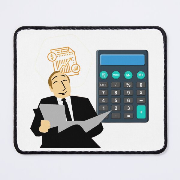 Item preview, Cool Accountant and Calculator designed and sold by silviaol.