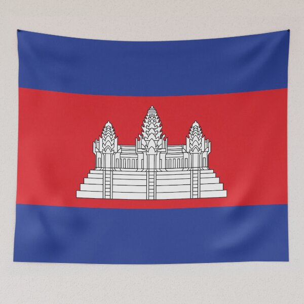 Item preview, Flag of Cambodia designed and sold by PatsIsland.