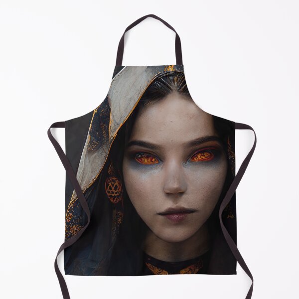Item preview, Magical, Gothic Woman with Flaming Eyes designed and sold by CasualCommander.