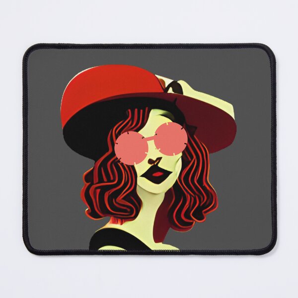 Item preview, Woman with funny hat designed and sold by marjard.
