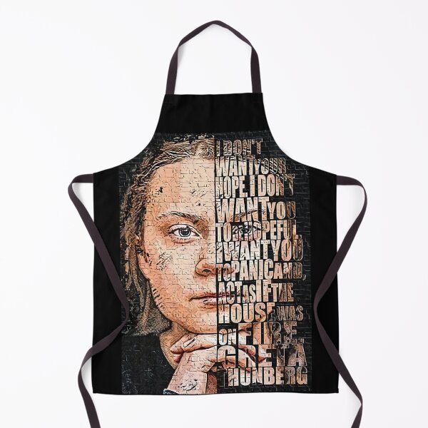 Aperçu de l'œuvre Greta Thunberg créée et vendue par PoliticsPrint.