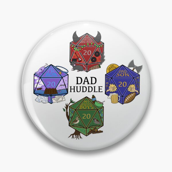 Item preview, Dungeons and Daddies Odyssey Dice Set designed and sold by citrinecreates.