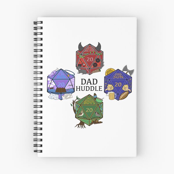 Item preview, Dungeons and Daddies Odyssey Dice Set designed and sold by citrinecreates.