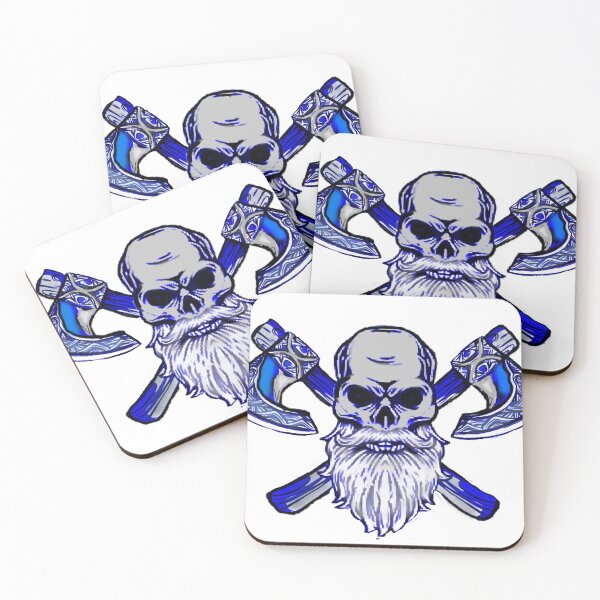 Item preview, BEARDED WARRIOR BLUE ICE designed and sold by THE AMERICAN TEEVANGELIST.