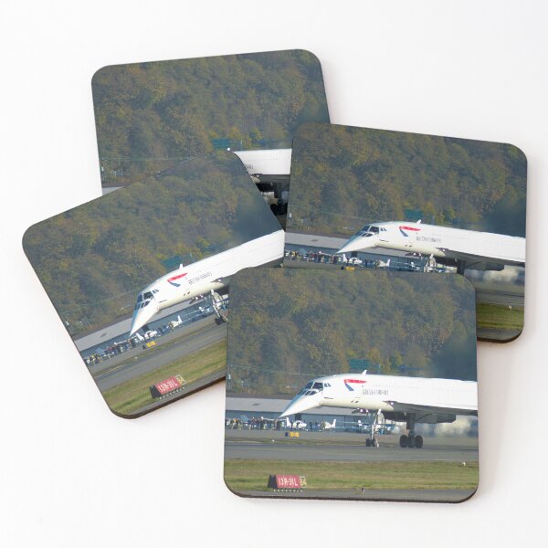 Item preview, The last landing of the Concorde supersonic jet in Seattle Washington - WelshDesigns designed and sold by welshdesigns.