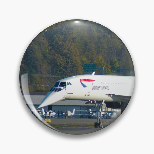 Item preview, The last landing of the Concorde supersonic jet in Seattle Washington - WelshDesigns designed and sold by welshdesigns.