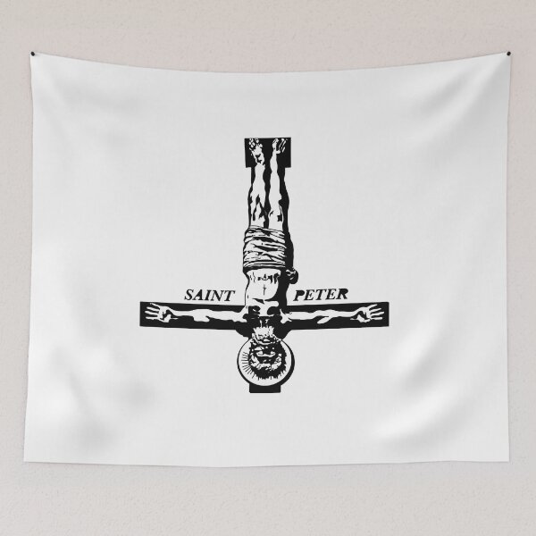 Item preview, Saint Peter Crucifix designed and sold by cathoholicmemes.