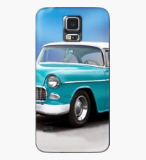 1955 Chevrolet Bel Air Zweitürer Hardtop Hülle & Klebefolie für Samsung Galaxy