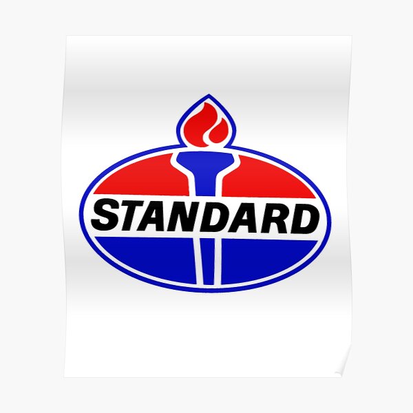 "Standard Oil Vintage Gas Fan Art" Poster for Sale by AYKDesigns
