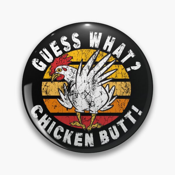 Item preview, Funny Guess What Chicken Butt White Design designed and sold by Countrysmart.