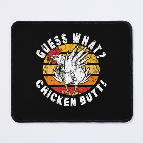 Item preview, Funny Guess What Chicken Butt White Design designed and sold by Countrysmart.