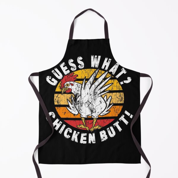 Item preview, Funny Guess What Chicken Butt White Design designed and sold by Countrysmart.