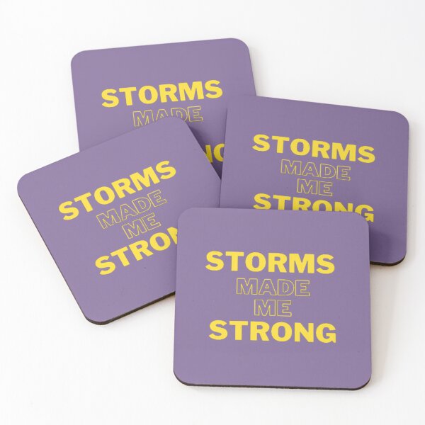 Item preview, storms made me strong motivational tshirt designed and sold by neliswaj.