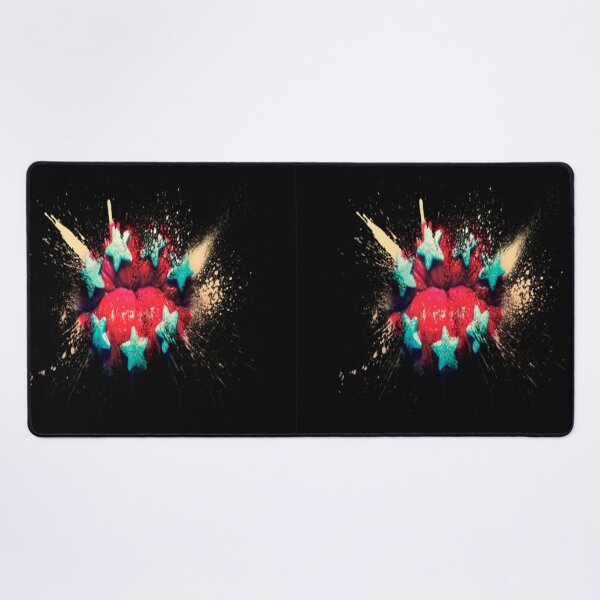 Item preview, Fire works Colorful Vector Design Graphic on black background32 designed and sold by AnadAA.
