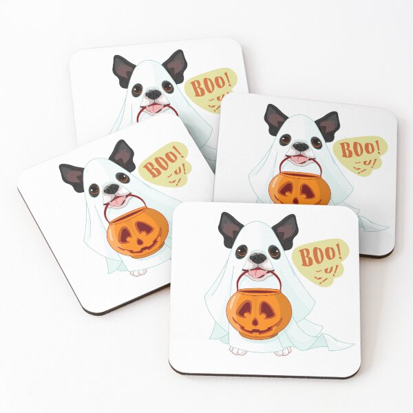 Item preview, Boo the halloween dog designed and sold by FratddArtworks.