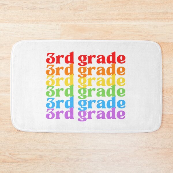 Item preview, Third Grade Vibes Only Back To School Cool Rainbow designed and sold by ImaginedCo.