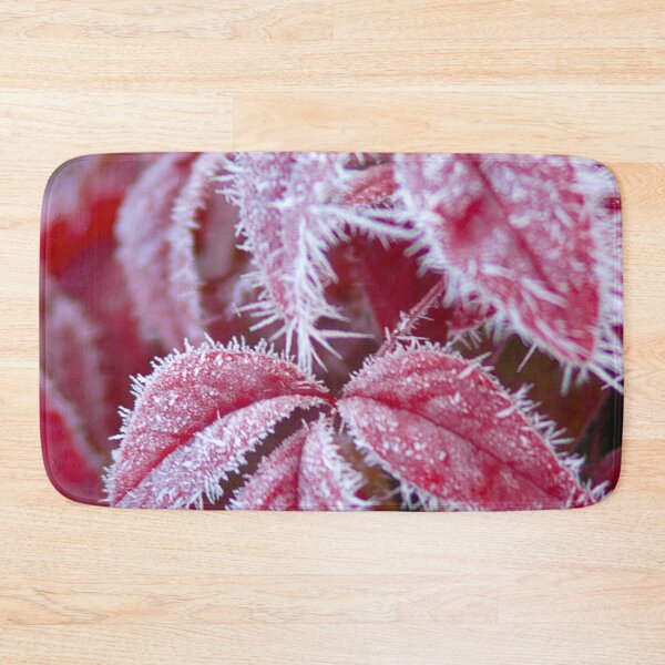 Item preview, Hoarfrost on maple leaves. - WelshDesigns designed and sold by welshdesigns.